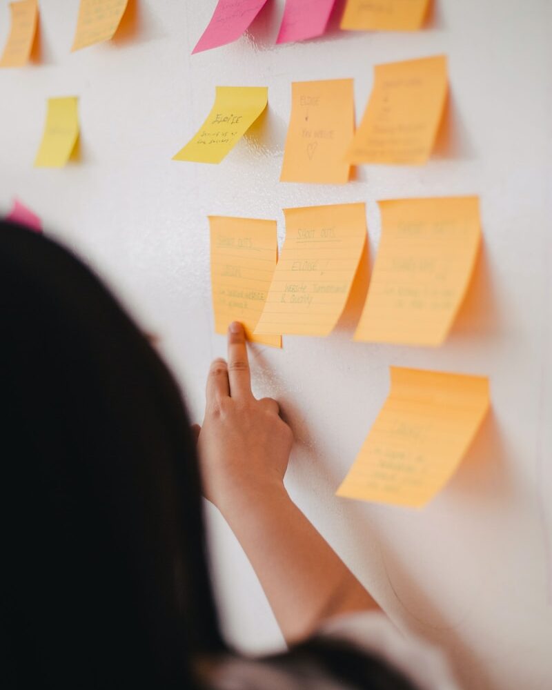 paper on wall